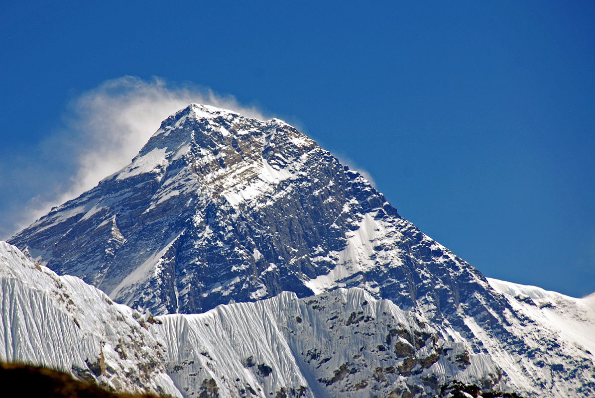 Gokyo 6 Knobby View 5 Everest Close Up